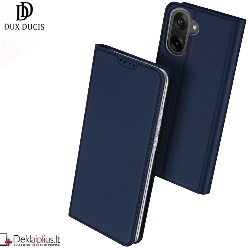 Dux Ducis Skin Pro dirbtinės odos dėklas - mėlynas (Oneplus Nord Ce5) Dux Ducis Skin Pro dirbtinės odos dėklas - mėlynas (Oneplus Nord Ce5)